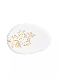 RAEDER | Schale GOLDZWEIG 28,5x20cm Blanc | Blanc