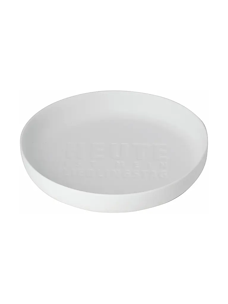 RAEDER | Schale Wortwelten 22cm | weiss
