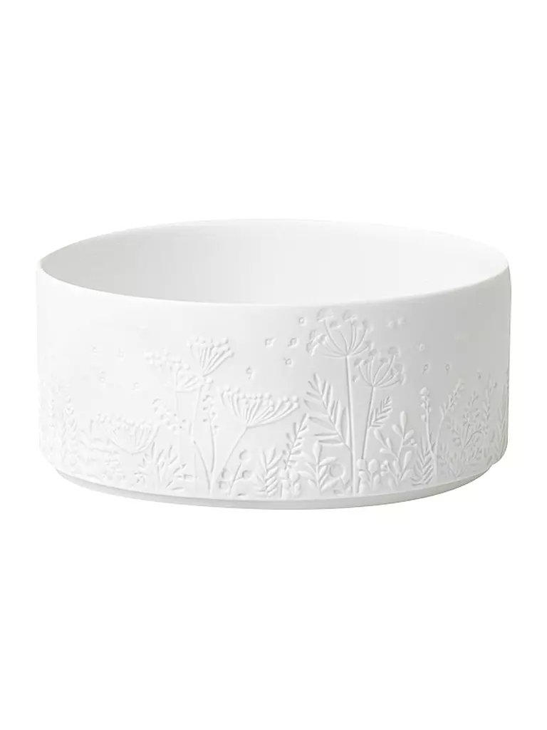 RAEDER | Schale WUNDERGARTEN 16x7cm Blanc | Blanc