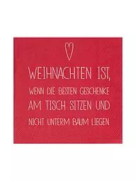 RAEDER | Servietten 33x33cm  | Rouge