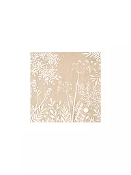 RAEDER | Serviettes déjeuner 33x33 WUNDERGARTEN Beige | Camel