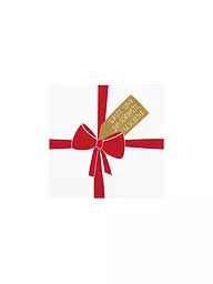 RAEDER | Serviettes de Noël 33x33cm LES INVITÉS SONT LE PLUS BEAU | Blanc