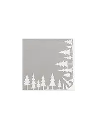 RAEDER | Serviettes de Noël 33x33cm | Bleu clair