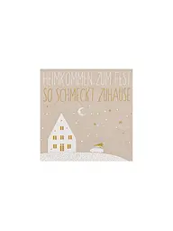 RAEDER | Serviettes de Noël 33x33cm | Camel