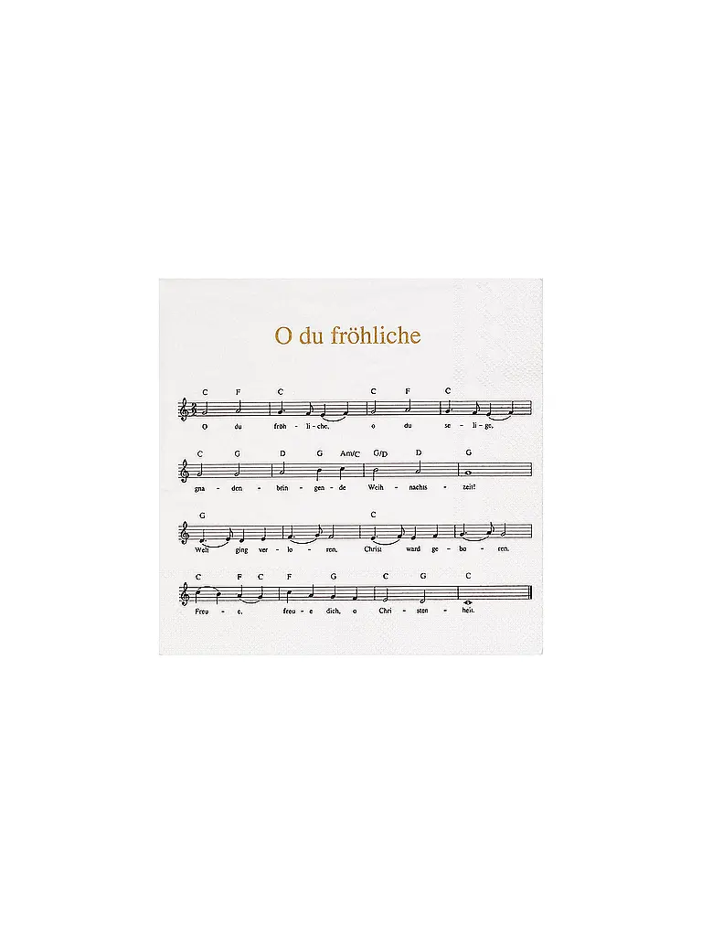 RAEDER | Serviettes de Noël 33x33cm | Blanc