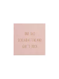 RAEDER | Serviettes de table 33x33cm AU PAYS DE COCAGNE | Rose
