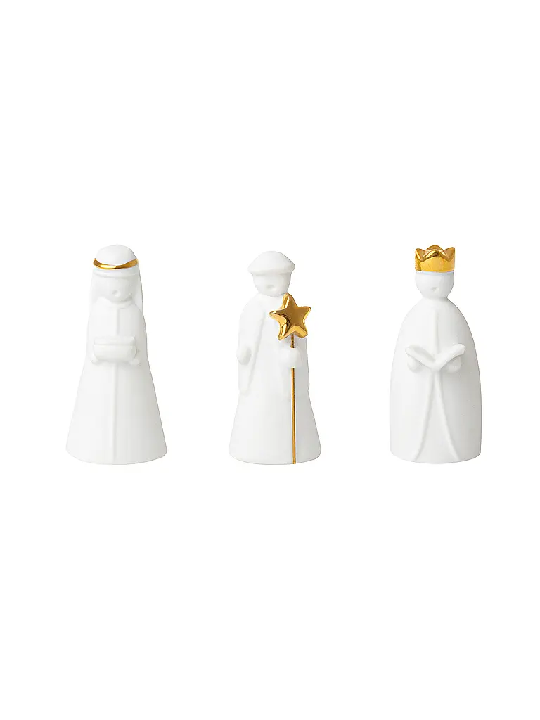 RAEDER | Sternsinger Ensemble de 3 blanc | Blanc