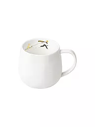 RAEDER | Tasse 7,5cm SCHNEETAG Luge | Blanc