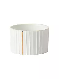 RAEDER | Teelichthalter Plissee Weiss  | Blanc