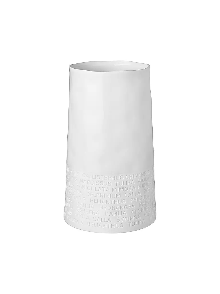 RAEDER | Vase 20 cm | weiss