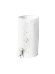 RAEDER | Vase 9x13cm CHIEN ASSIS Blanc | Blanc