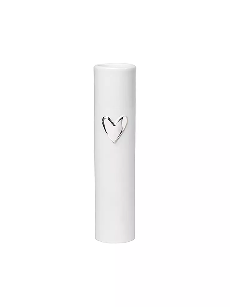 RAEDER | Vase Cœur 17cm | weiss