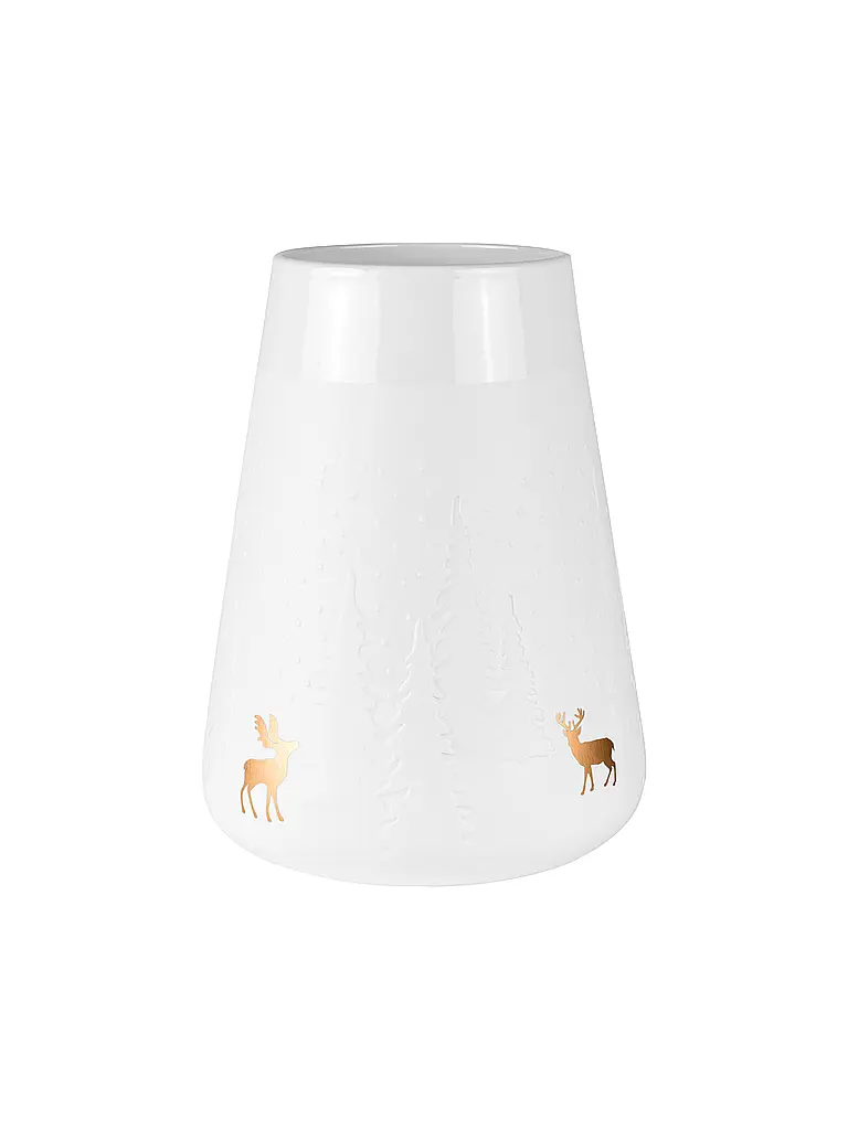 RAEDER | Vase de Noël Poésie Blanc | Blanc
