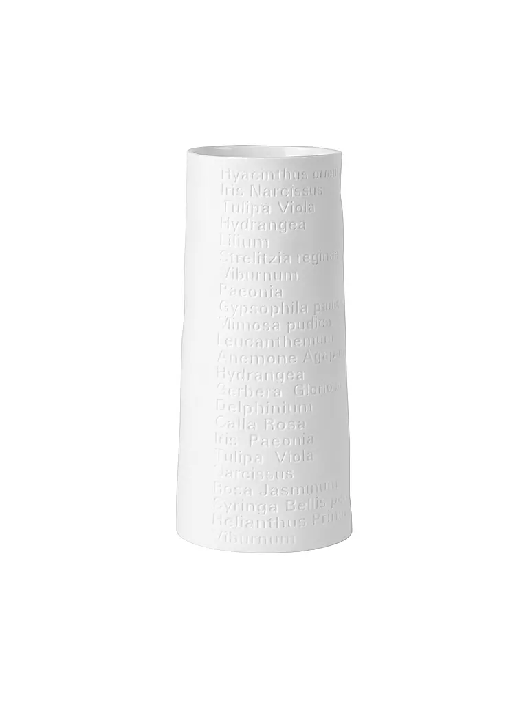 RAEDER | Vase large petite 7x15cm | weiss