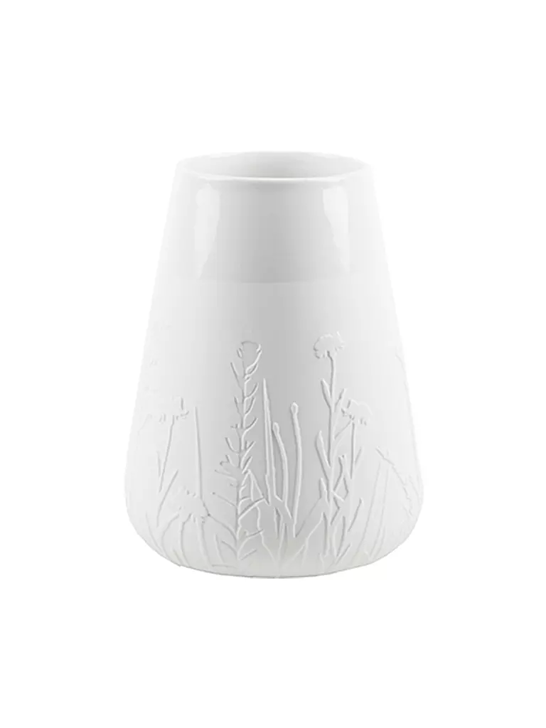 RAEDER | Vase Poesie Floral Herbes 23,5cm | weiss