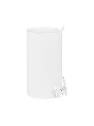 RAEDER | Vase vol d'oiseaux et chat 9x18cm | Blanc