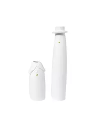 RAEDER | Vases, lot de 2, LIENS FAMILIAUX, 5 x 24 cm, Papi et Mamie, Blanc | Blanc