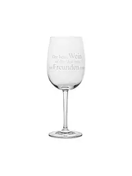 RAEDER | DINING Verre à vin Lass uns einen zwitschern | Transparent