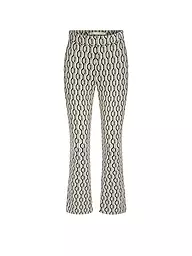 RAFFAELLO ROSSI | Hose Flared Fit 7/8 MACY | Crème