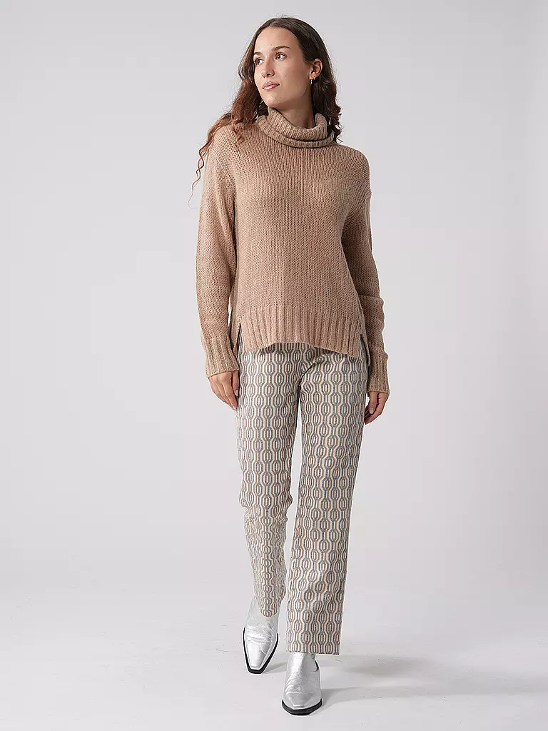 RAFFAELLO ROSSI | Hose Flared Fit 7/8 MACY | Crème