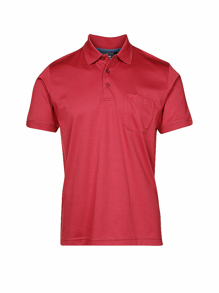 Ragman Poloshirt rouge M
