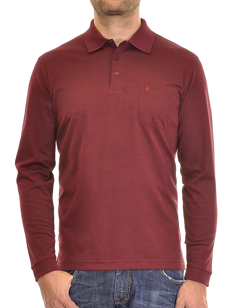Ragman Poloshirt Red M 9