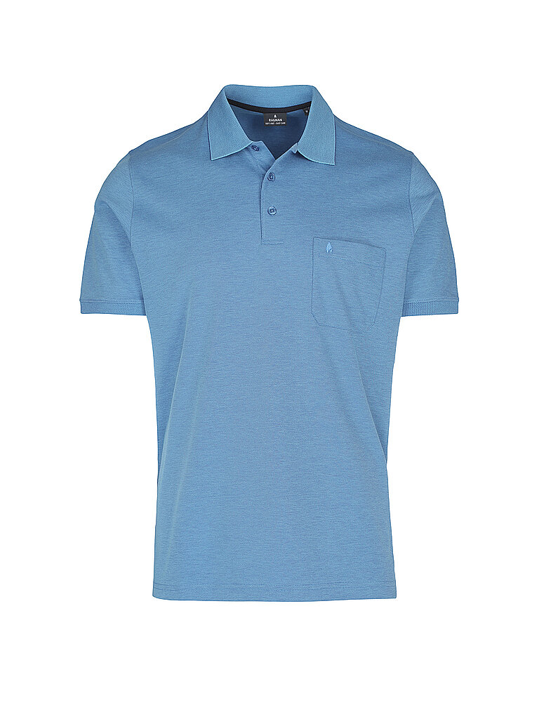 Ragman Polo bleu 4XL