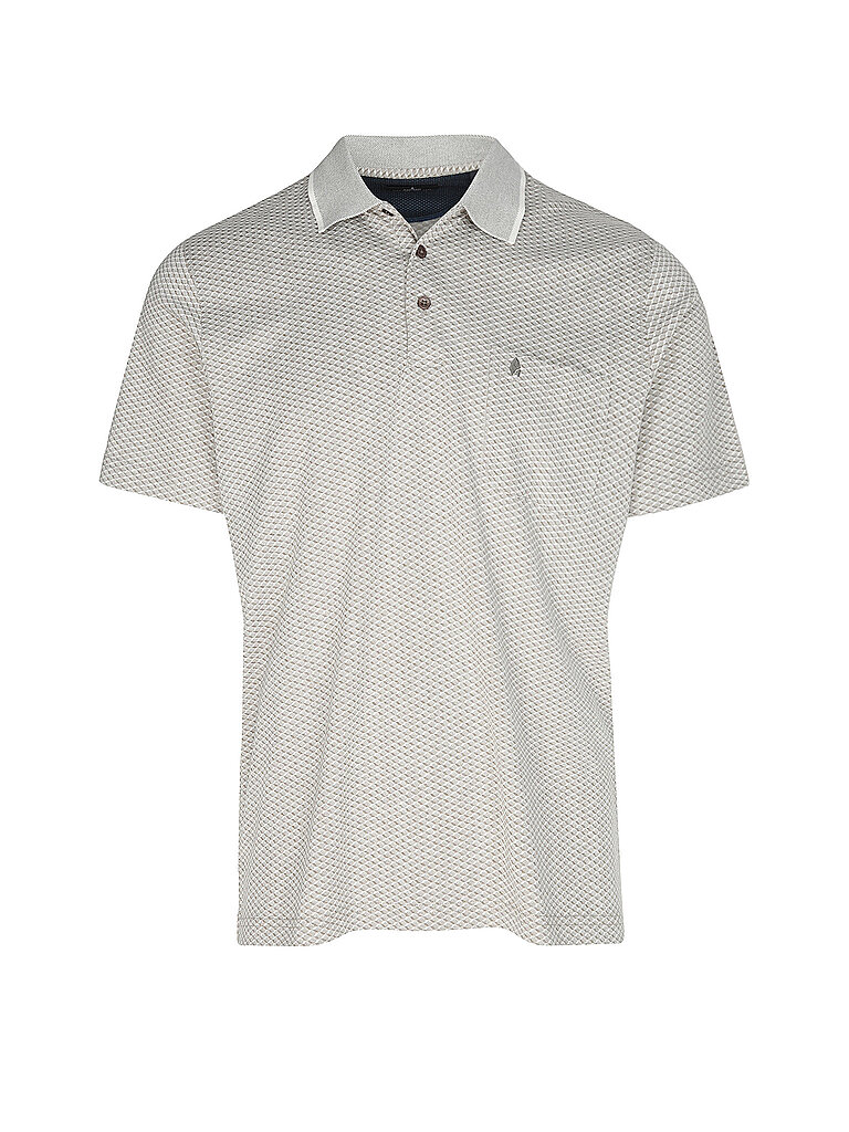 Ragman Polo JAQUARD beige M