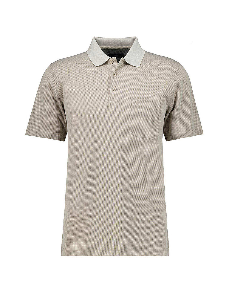 Ragman Polo FISHNET beige M