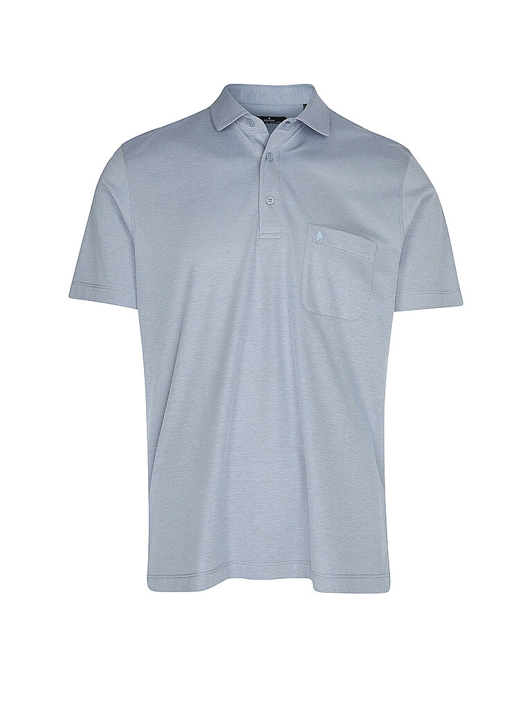 Ragman Polo bleu clair XXL