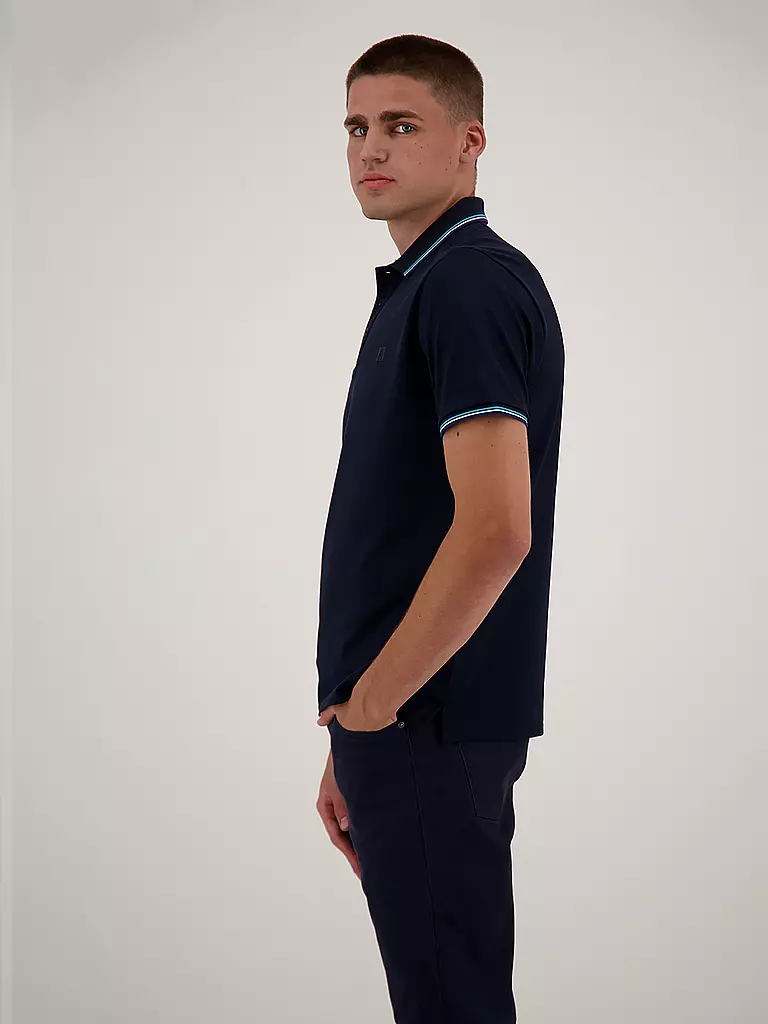 RAGMAN | Poloshirt "Keep Dry" | Bleu foncé