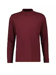 RAGMAN | T-shirt à col roulé | Rouge foncé
