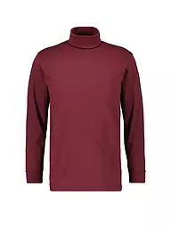 RAGMAN | T-shirt à col roulé | Rouge foncé