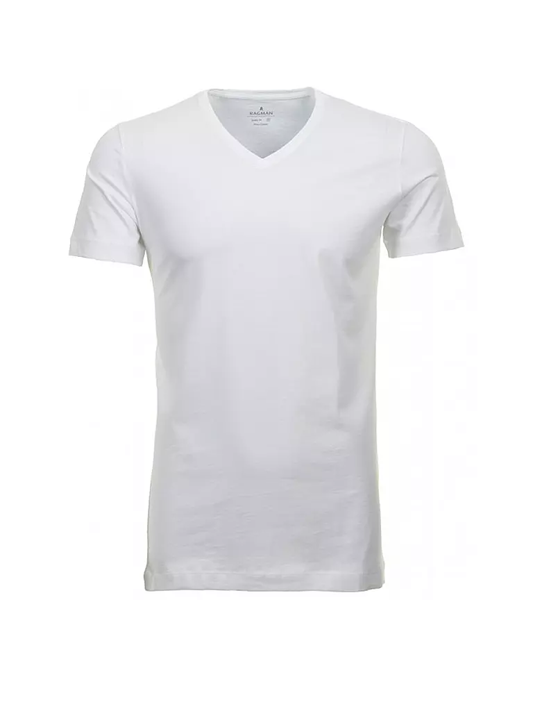 RAGMAN | T-shirt lot de 2 | weiss