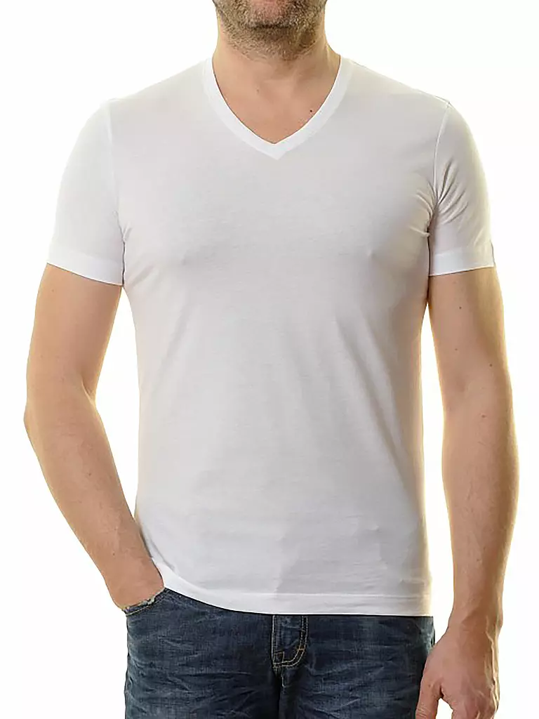 RAGMAN | T-shirt lot de 2 | weiss