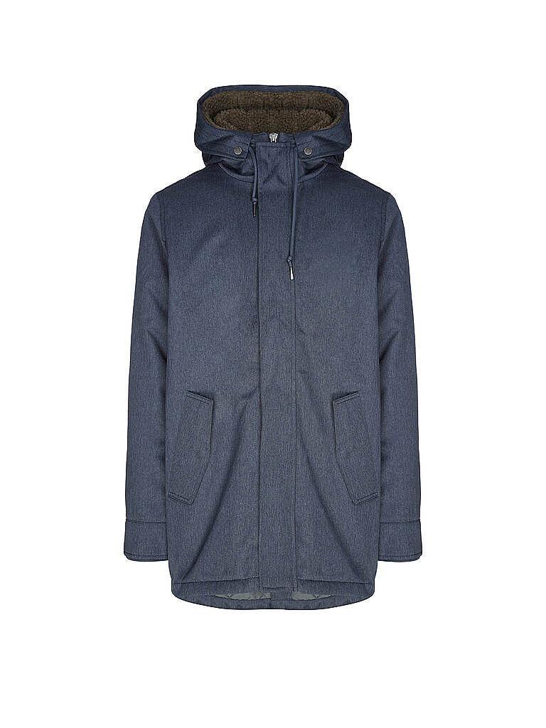Parka MR SMITHEM MELANGE bleu marine M