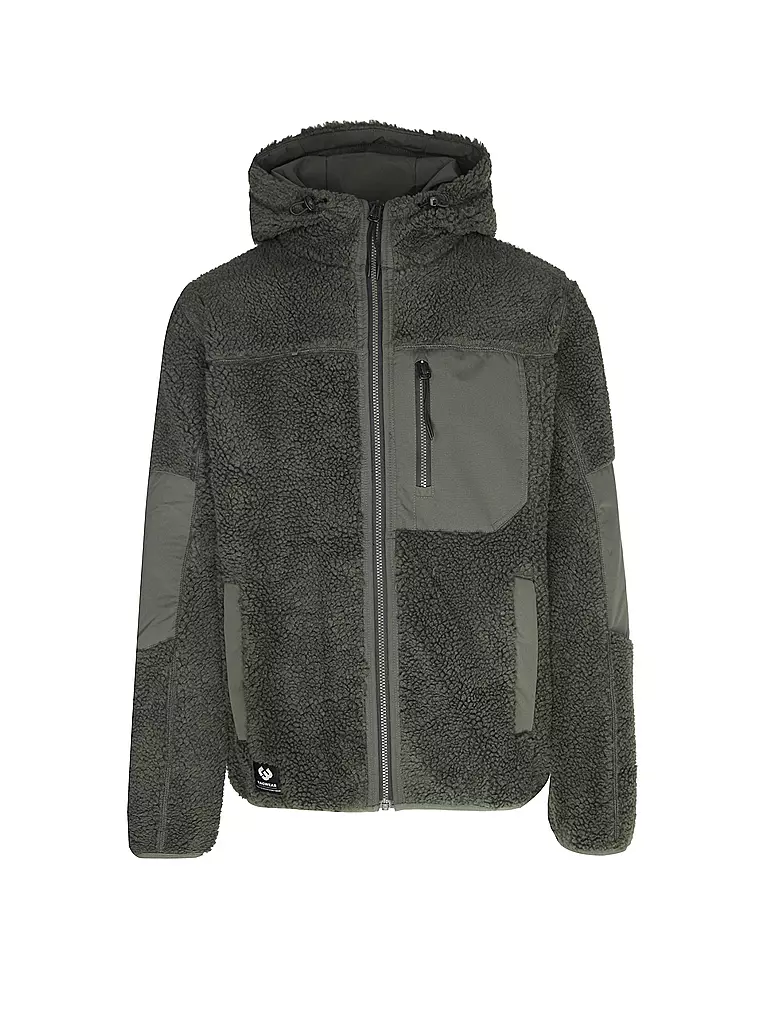 RAGWEAR | Fleecejacke CHILLE | Vert foncé