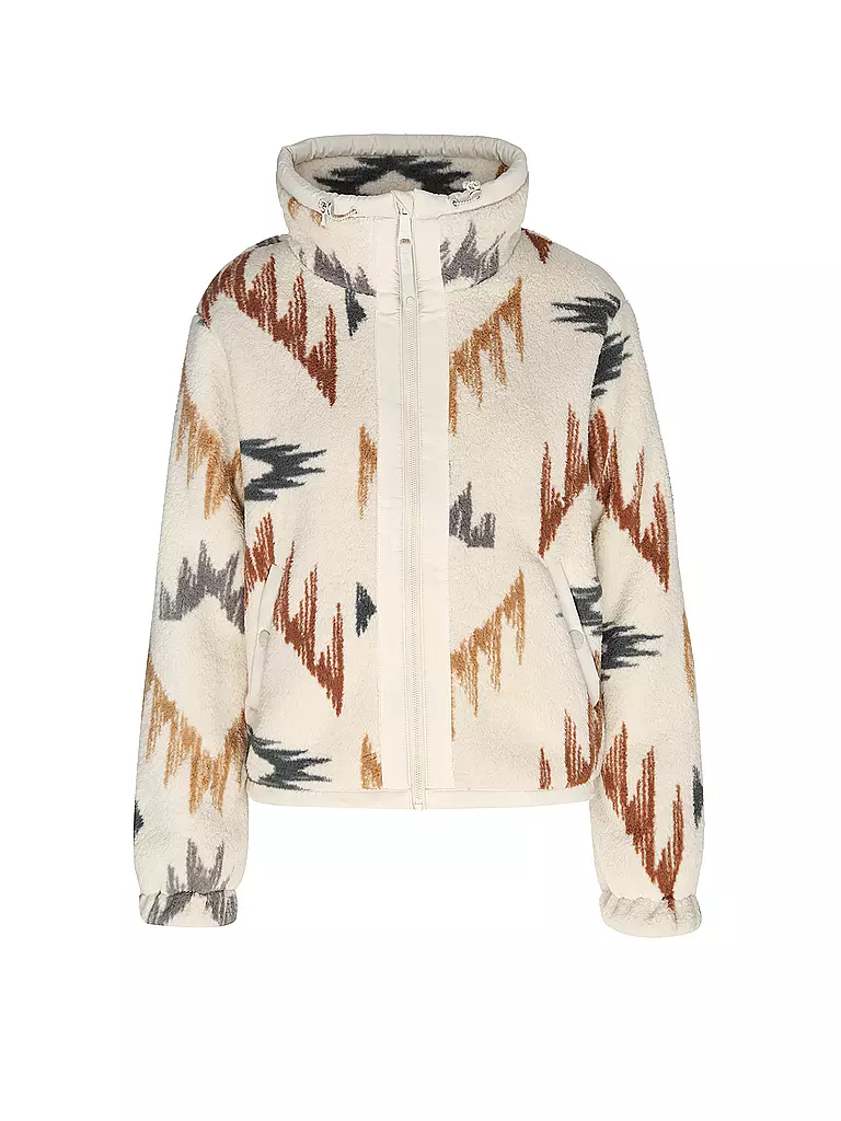 RAGWEAR | Fleecejacke NORDICKA AZTEC | Crème