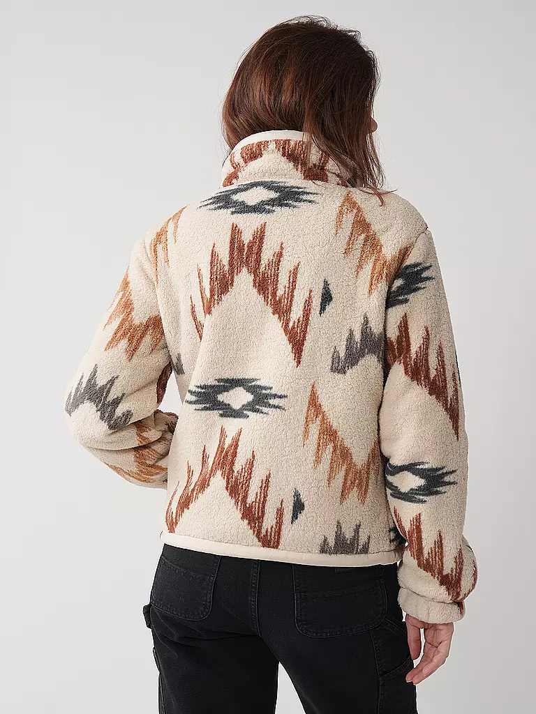 RAGWEAR | Fleecejacke NORDICKA AZTEC | Crème