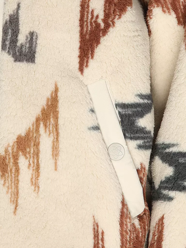 RAGWEAR | Fleecejacke NORDICKA AZTEC | Crème