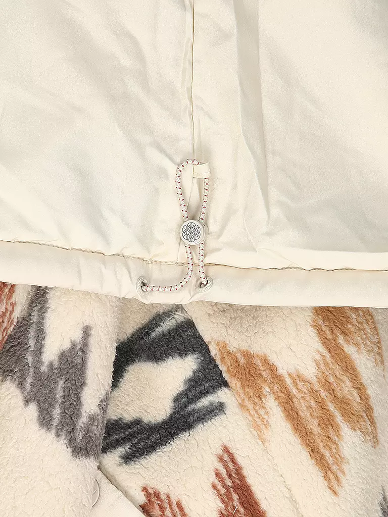 RAGWEAR | Fleecejacke NORDICKA AZTEC | Crème