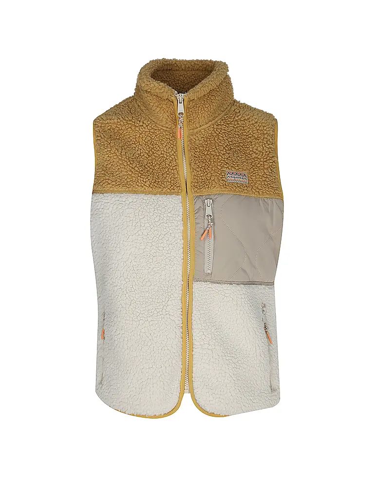 RAGWEAR | Gilet en polaire JUNNI BONDED | Crème