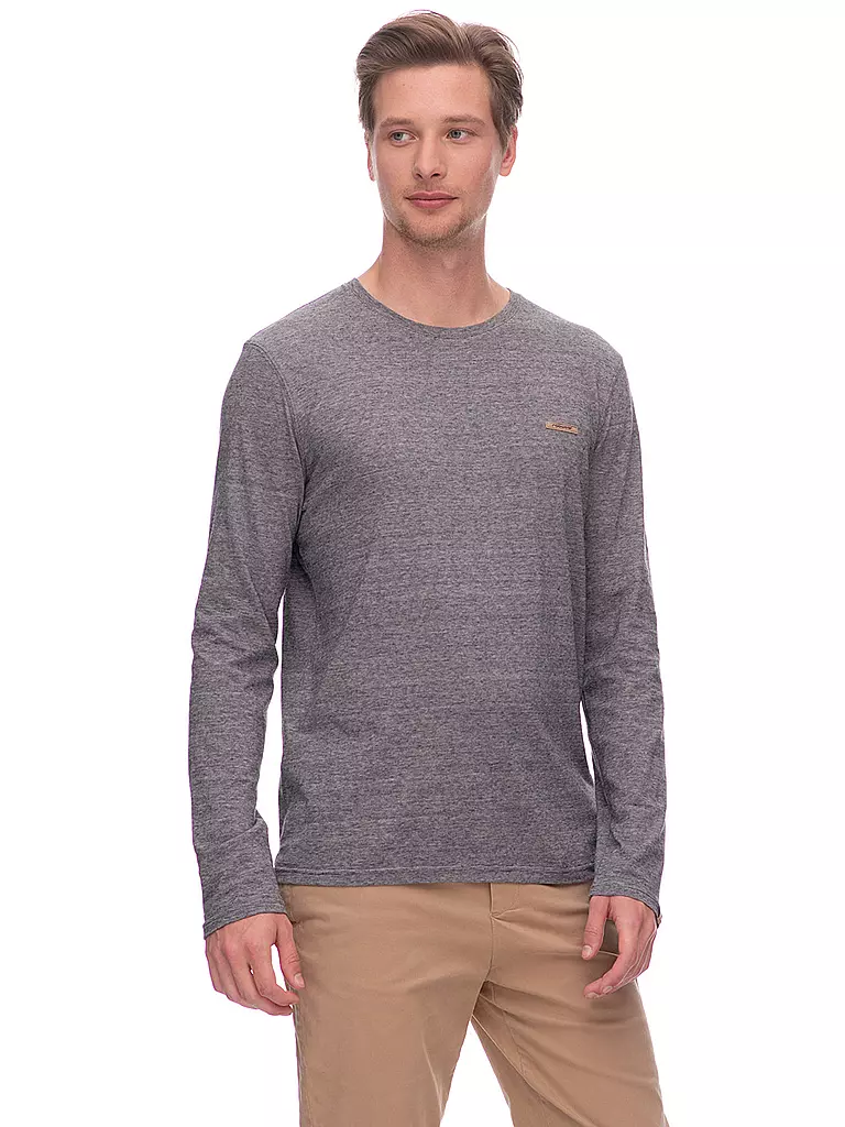 RAGWEAR | Langarmshirt FREN | Gris clair