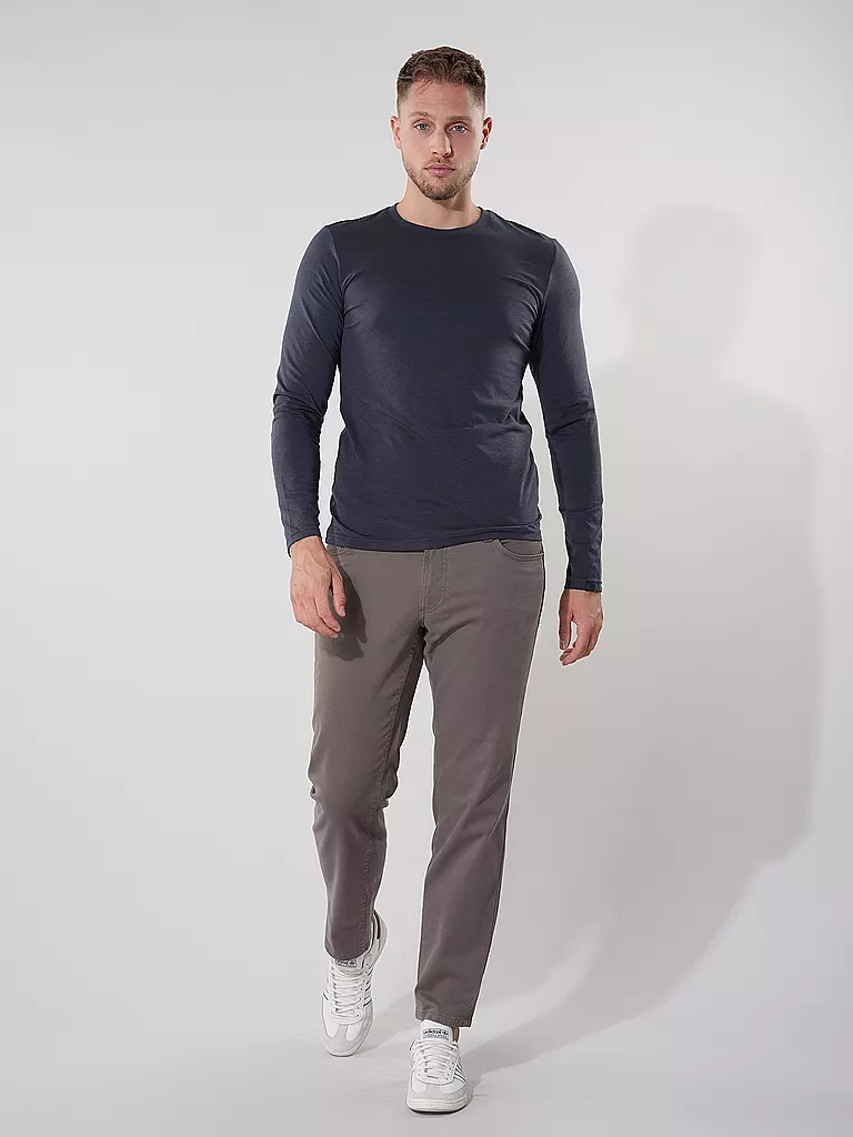 RAGWEAR | Langarmshirt ZACHARI | Bleu foncé