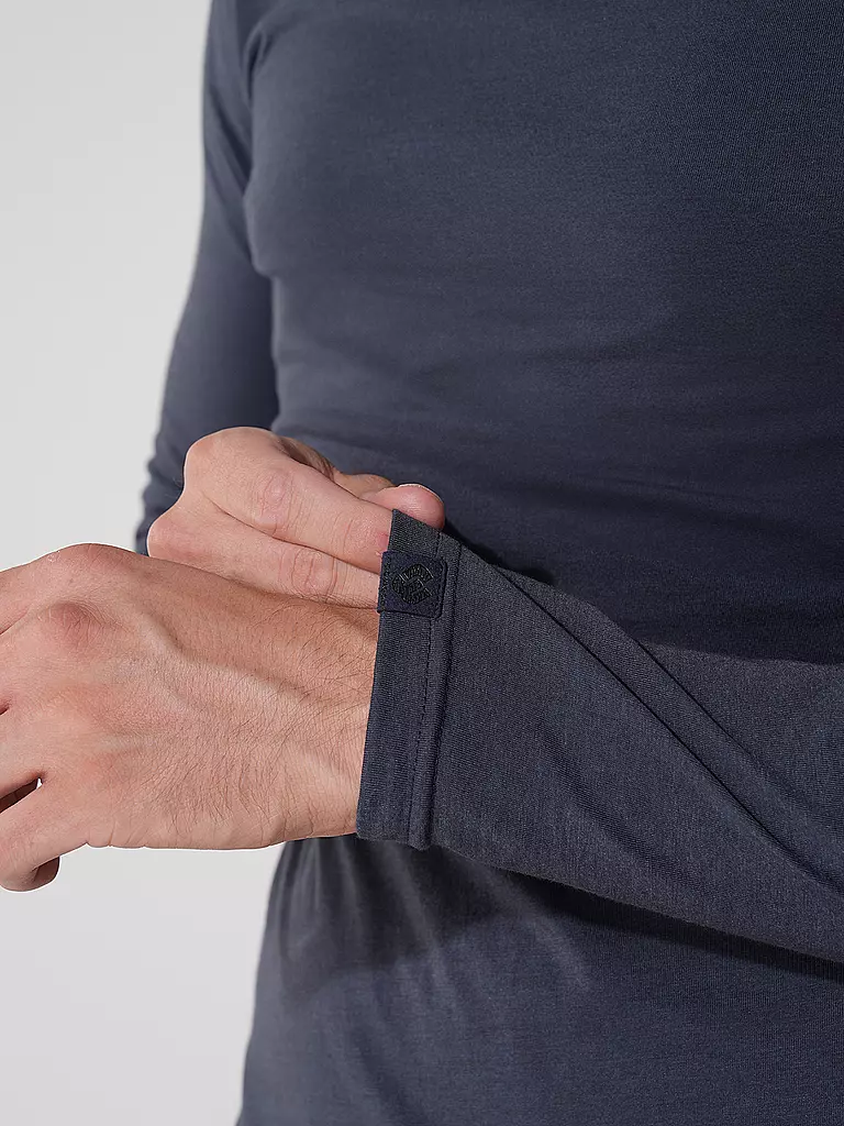 RAGWEAR | Langarmshirt ZACHARI | Bleu foncé