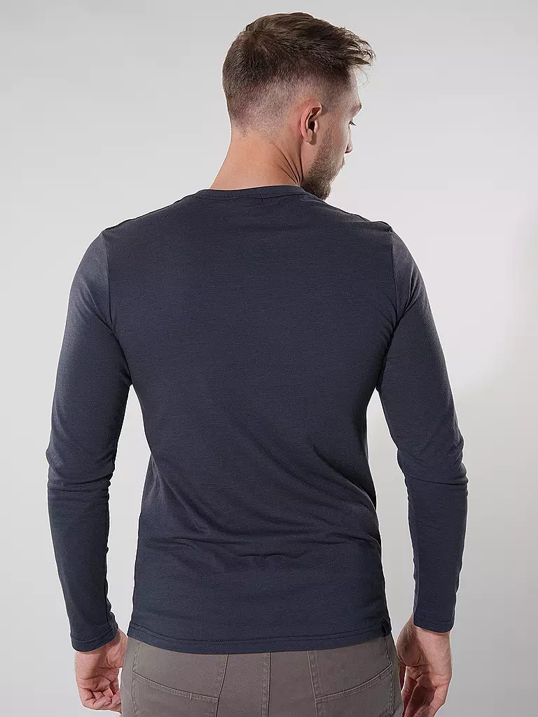 RAGWEAR | Langarmshirt ZACHARI | Bleu foncé