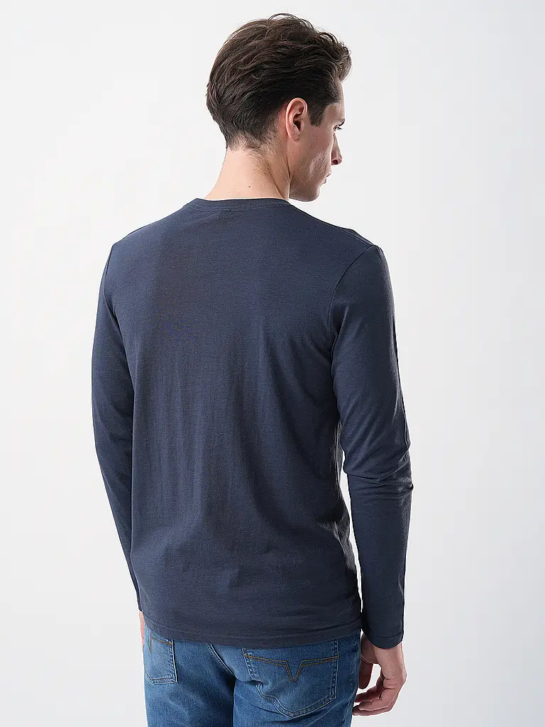 RAGWEAR | Langarmshirt ZACHARI | Bleu foncé
