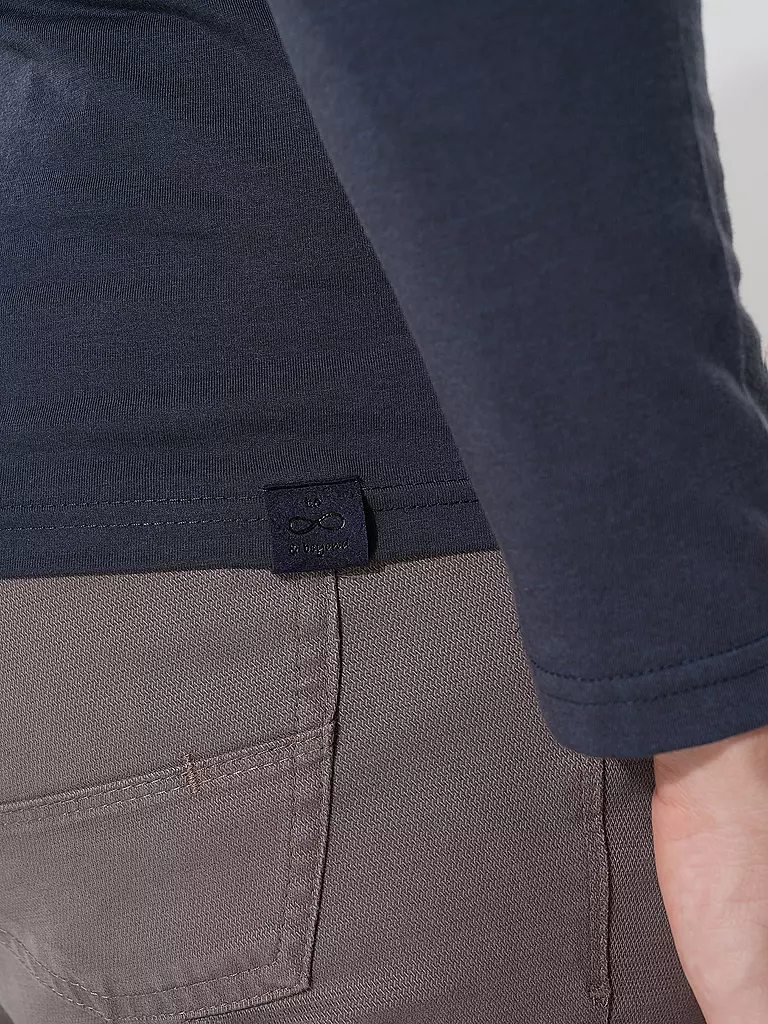 RAGWEAR | Langarmshirt ZACHARI | Bleu foncé