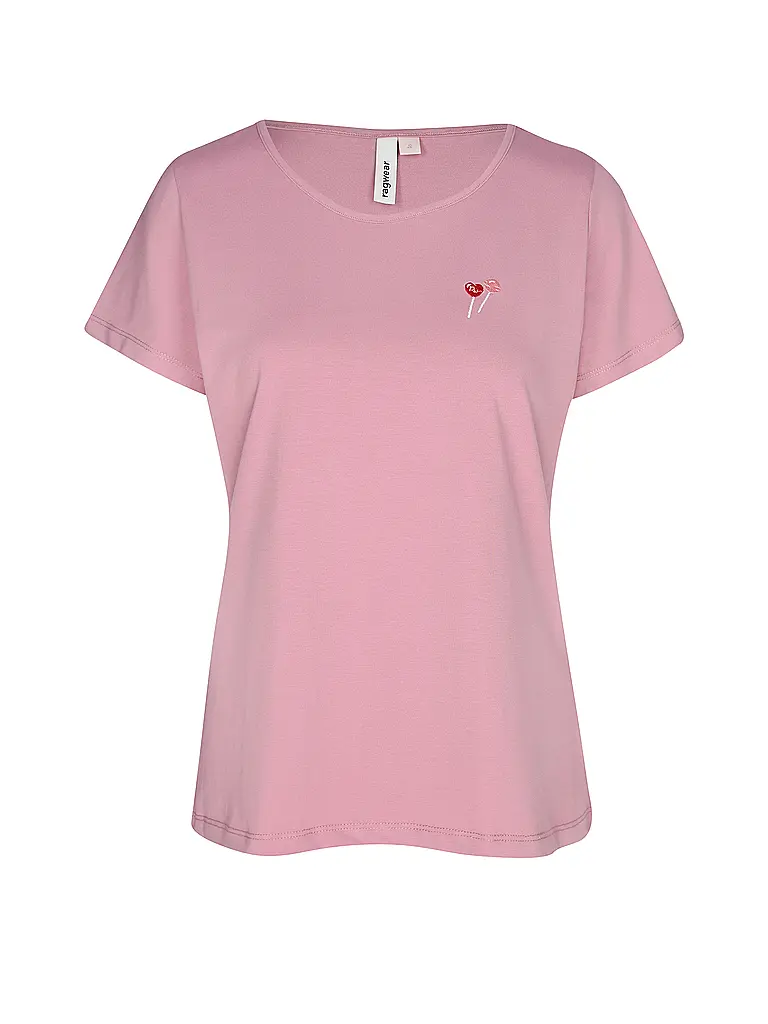 RAGWEAR | Nom du produit: T-Shirt MINTTA EMB B | Rose
