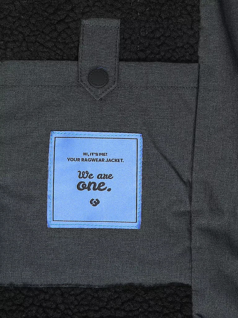 RAGWEAR | Parka MR SMITHEM MELANGE | Noir